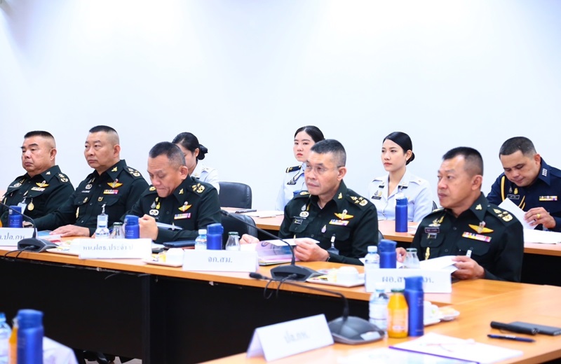 พล.อ.สนิธชนก สังขจันทร์ ปลัดกระทรวงกลาโหม และคณะผู้บังคับบัญชาระดับสูงของสำนักงานปลัดกระทรวงกลาโหม ได้เดินทางมาตรวจเยี่ยม และรับฟังการบรรยายสรุปภารกิจการปฏิบัติงานของสำนักพัฒนาระบบราชการกลาโหม