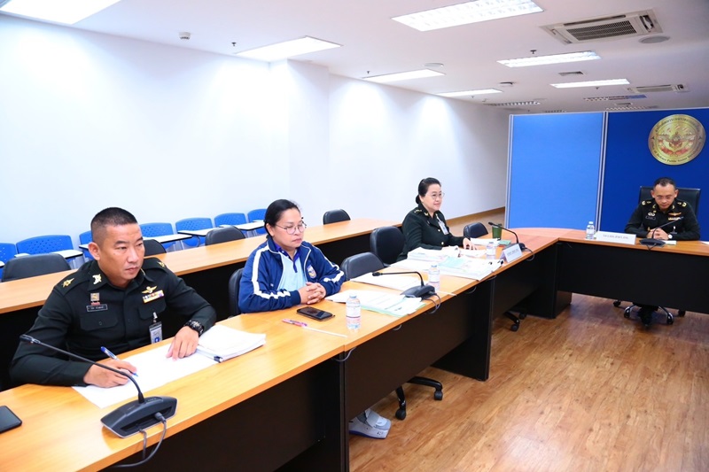 สพร.กห. จัดประชุมพิจารณากรอบแนวทางการตอบคำถามแบบประเมินสถานะการเป็นระบบราชการ 4.0 ในหมวด 1 การนำองค์การ และหมวด 2 การวางแผนเชิงยุทธศาสตร์