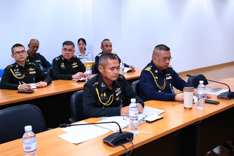 สพร.กห. จัดประชุม นขต.สพร.กห. ครั้งที่ 4/2567 เพื่อติดตามผลการดำเนินงานที่ผ่านมา และชี้แจงในเรื่องที่สำคัญ ณ ห้องประชุม สพร.กห. ชั้น 2 อาคาร สป.(ศรีสมาน)