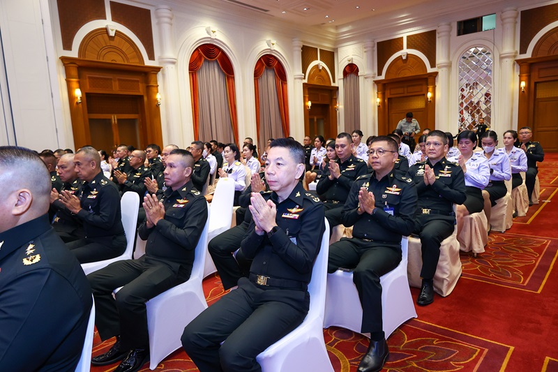 พล.ท.ชูเลิศ จิระรัตนเมธากร ผอ.สพร.กห. พร้อมด้วย พล.ต.สุกิจ สุเมธาศร รอง ผอ.สพร.กห. ร่วมแสดงความยินดี เนื่องในโอกาสวันคล้ายวันสถาปนา สำนักงานแพทย์ สำนักงานสนับสนุน สำนักงานปลัดกระทรวงกลาโหม ครบรอบ 19 ปี