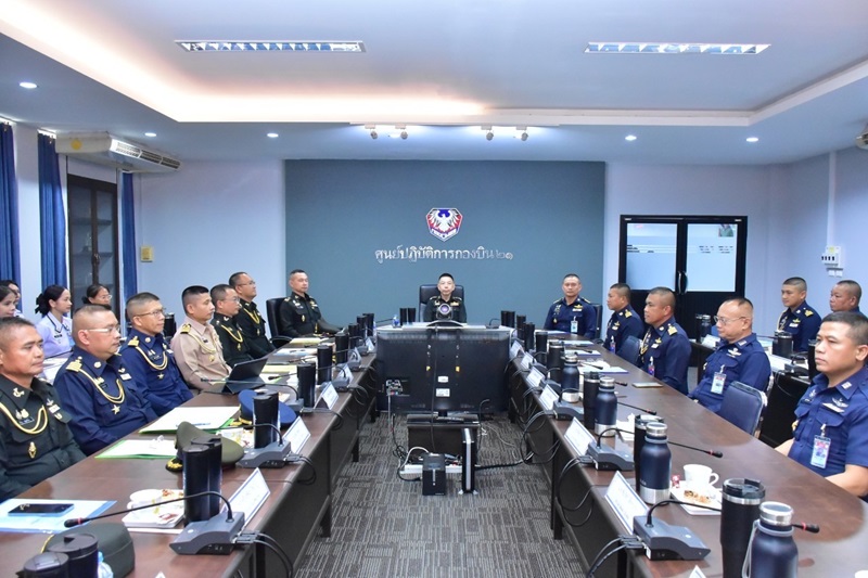 พล.ท.ชูเลิศ จิระรัตนเมธากร ผอ.สพร.กห. ในฐานะประธานอนุกรรมการติดตามประเมินผลการปฏิบัติราชการกลาโหม (อตผ.กห.) พร้อมด้วยคณะ เดินทางไปราชการเพื่อติดตามความก้าวหน้าผลการดำเนินการตามตัวชี้วัดของกระทรวงกลาโหม