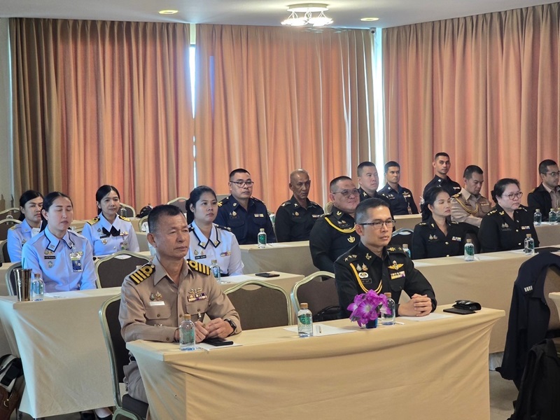 สพร.กห. จัดโครงการอบรม/สัมมนาเชิงปฏิบัติการ เรื่อง “กรอบแนวทางการประเมินผลการปฏิบัติราชการของ นขต.กห. และเหล่าทัพ ประจำปีงบประมาณ พ.ศ.2568”