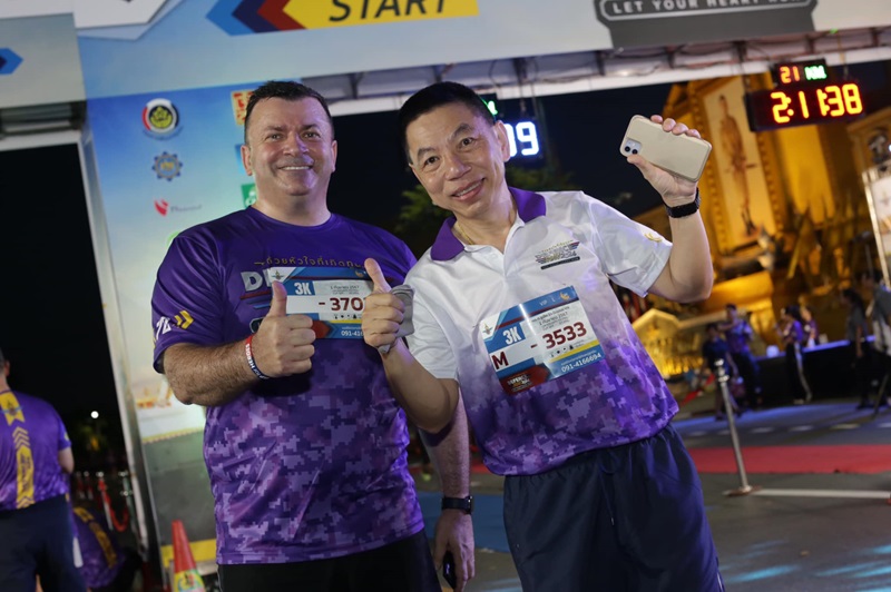 พล.ท.ชูเลิศ จิระรัตนเมธากร ผอ.สพร.กห. พร้อมด้วยกำลังพล สพร.กห. เข้าร่วมกิจกรรม “กลาโหม ร่วมใจ เดิน - วิ่ง ด้วยหัวใจที่เทิดทูน” ประจำปี 2567 (Defence Run 2024 Let Your Heart Run)