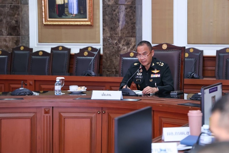 พล.อ.สนิธชนก สังขจันทร์ ปล.กห. เป็นประธานการประชุมคณะกรรมการกำกับการประเมินผลการปฏิบัติราชการของส่วนราชการในสังกัด กห. ประจำปีงบประมาณ พ.ศ. 2568