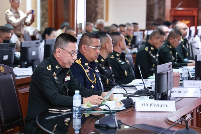 พล.อ.สนิธชนก สังขจันทร์ ปล.กห. เป็นประธานการประชุมคณะกรรมการกำกับการประเมินผลการปฏิบัติราชการของส่วนราชการในสังกัด กห. ประจำปีงบประมาณ พ.ศ. 2568