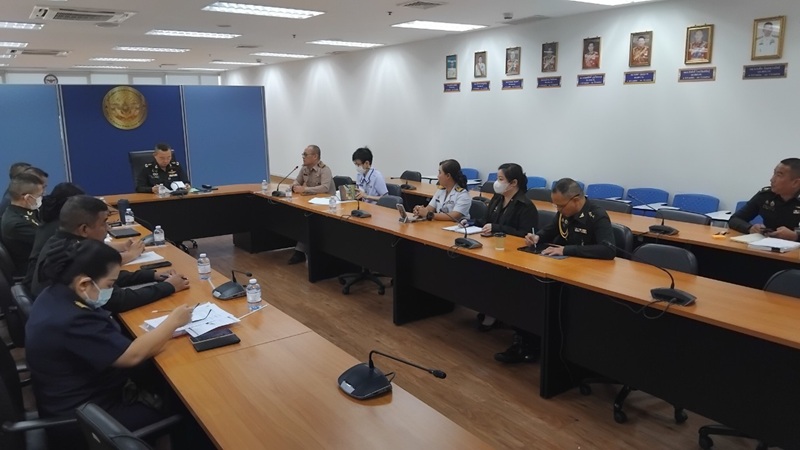 สำนักพัฒนาระบบราชการกลาโหม ได้จัดการประชุมร่วมกับกรมเทคโนโลยีสารสนเทศและอวกาศกลาโหม เพื่อร่วมกันพิจารณาข้อมูลผลงานในการสมัครขอรับรางวัลเลิศรัฐของสำนักงานปลัดกระทรวงกลาโหม ประจำปีงบประมาณ พ.ศ. ๒๕๖๘