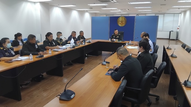 สำนักพัฒนาระบบราชการกลาโหม ได้จัดการประชุมร่วมกับกรมเทคโนโลยีสารสนเทศและอวกาศกลาโหม เพื่อร่วมกันพิจารณาข้อมูลผลงานในการสมัครขอรับรางวัลเลิศรัฐของสำนักงานปลัดกระทรวงกลาโหม ประจำปีงบประมาณ พ.ศ. ๒๕๖๘