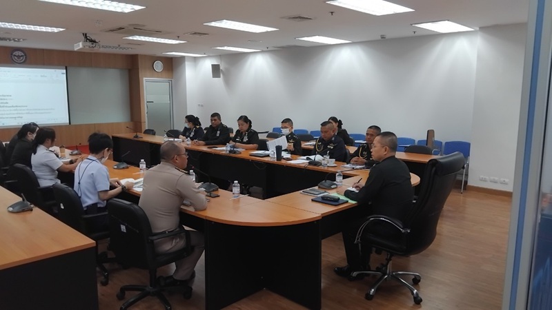 สำนักพัฒนาระบบราชการกลาโหม ได้จัดการประชุมร่วมกับกรมเทคโนโลยีสารสนเทศและอวกาศกลาโหม เพื่อร่วมกันพิจารณาข้อมูลผลงานในการสมัครขอรับรางวัลเลิศรัฐของสำนักงานปลัดกระทรวงกลาโหม ประจำปีงบประมาณ พ.ศ. ๒๕๖๘