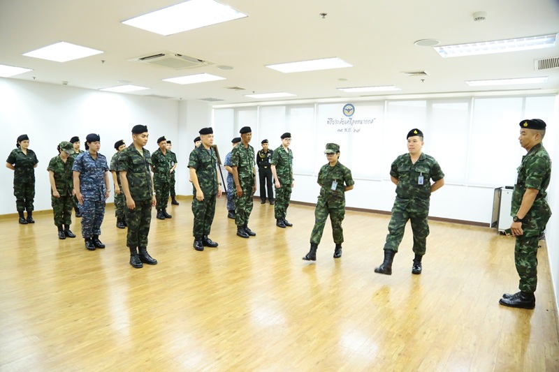 สำนักพัฒนาระบบราชการกลาโหม ได้จัดให้มีการฝึกทบทวนบุคคลท่ามือเปล่า ตามแบบพระราชนิยม ประจำปีงบประมาณ พ.ศ. ๒๕๖๘