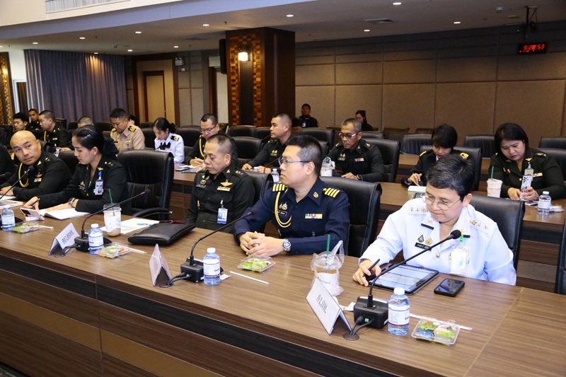 สำนักพัฒนาระบบราชการกลาโหม ได้จัดการประชุมเพื่อชี้แจงแนวทางการประเมินสถานะของหน่วยงานภาครัฐในการเป็นระบบราชการ ๔.๐ (PMQA 4.0) ของ สป. ประจำปีงบประมาณ พ.ศ. ๒๕๖๘