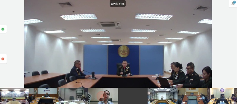 สำนักพัฒนาระบบราชการกลาโหม ได้จัดการประชุมเพื่อติดตามความก้าวหน้าตัวชี้วัดตามคำรับรองการปฏิบัติราชการของหน่วยขึ้นตรงสำนักงานปลัดกระทรวงกลาโหม (ตัวชี้วัดที่ ๔ - ๖)