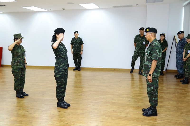 สำนักพัฒนาระบบราชการกลาโหม ได้จัดให้มีการฝึกทบทวนบุคคลท่ามือเปล่า ตามแบบพระราชนิยม ประจำปีงบประมาณ พ.ศ. ๒๕๖๘