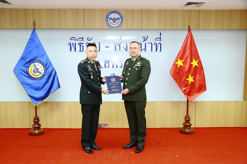 สำนักพัฒนาระบบราชการกลาโหม ได้จัดพิธีรับ-ส่งหน้าที่ และมอบการบังคับบัญชา