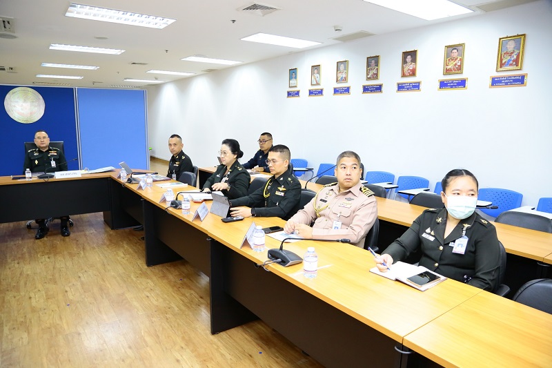สำนักพัฒนาระบบราชการกลาโหม ได้จัดการประชุมเพื่อบรรยายสรุปภาพรวมของสำนักพัฒนาระบบราชการกลาโหม และแผนการดำเนินงานที่สำคัญ ประจำปีงบประมาณ พ.ศ. ๒๕๖๘