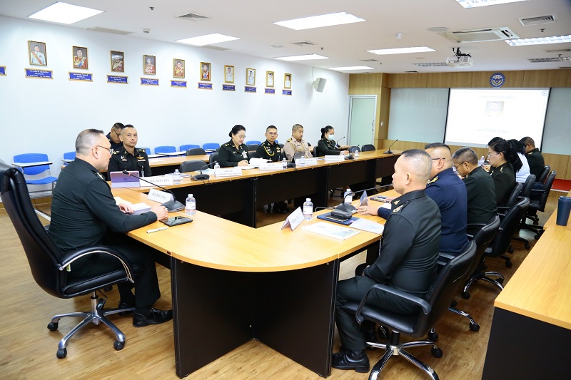 สำนักพัฒนาระบบราชการกลาโหม ได้จัดการประชุมเพื่อบรรยายสรุปภาพรวมของสำนักพัฒนาระบบราชการกลาโหม และแผนการดำเนินงานที่สำคัญ ประจำปีงบประมาณ พ.ศ. ๒๕๖๘