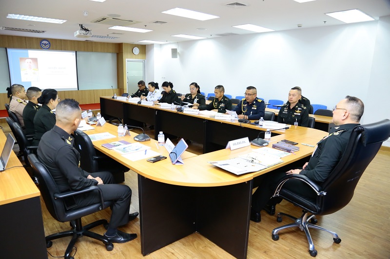 สำนักพัฒนาระบบราชการกลาโหม ได้จัดการประชุมเพื่อบรรยายสรุปภาพรวมของสำนักพัฒนาระบบราชการกลาโหม และแผนการดำเนินงานที่สำคัญ ประจำปีงบประมาณ พ.ศ. ๒๕๖๘