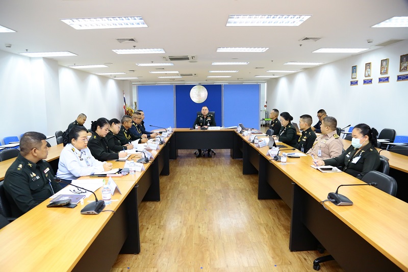 สำนักพัฒนาระบบราชการกลาโหม ได้จัดการประชุมเพื่อบรรยายสรุปภาพรวมของสำนักพัฒนาระบบราชการกลาโหม และแผนการดำเนินงานที่สำคัญ ประจำปีงบประมาณ พ.ศ. ๒๕๖๘