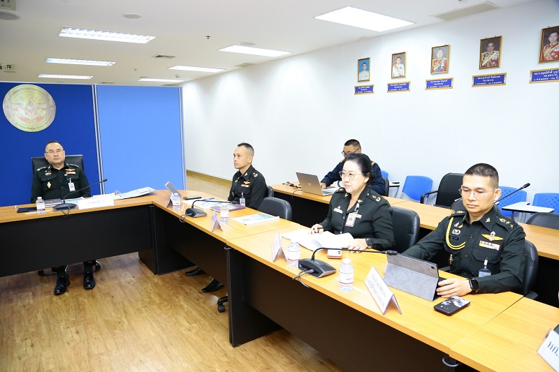 สำนักพัฒนาระบบราชการกลาโหม ได้จัดการประชุมเพื่อบรรยายสรุปภาพรวมของสำนักพัฒนาระบบราชการกลาโหม และแผนการดำเนินงานที่สำคัญ ประจำปีงบประมาณ พ.ศ. ๒๕๖๘