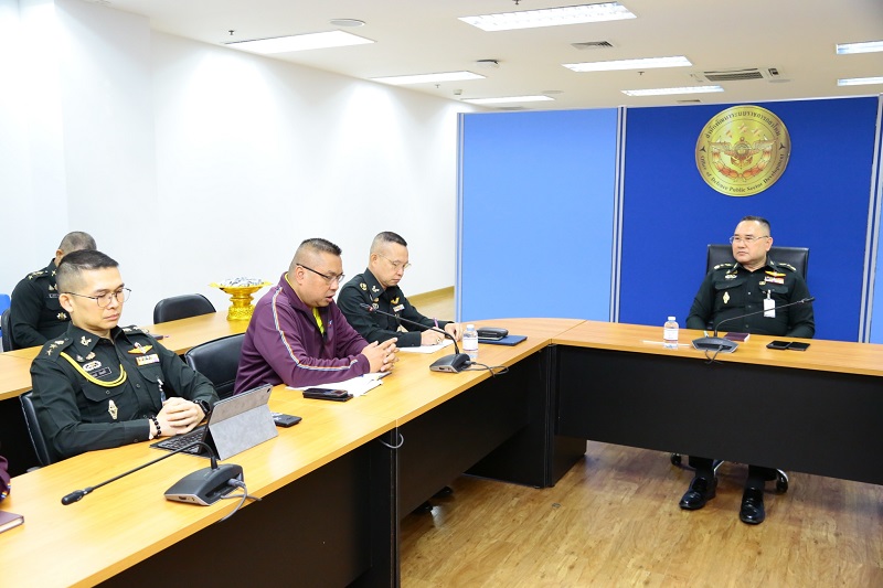 สำนักพัฒนาระบบราชการกลาโหม ได้จัดการประชุมเพื่อการพบปะและให้โอวาทแก่กำลังพล สำนักพัฒนาระบบราชการกลาโหม ประจำปีงบประมาณ พ.ศ. ๒๕๖๘