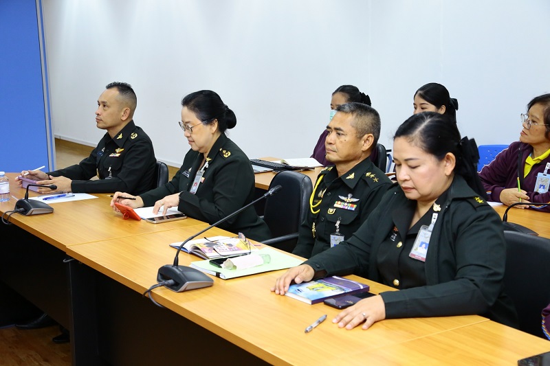 สำนักพัฒนาระบบราชการกลาโหม ได้จัดการประชุมเพื่อการพบปะและให้โอวาทแก่กำลังพล สำนักพัฒนาระบบราชการกลาโหม ประจำปีงบประมาณ พ.ศ. ๒๕๖๘
