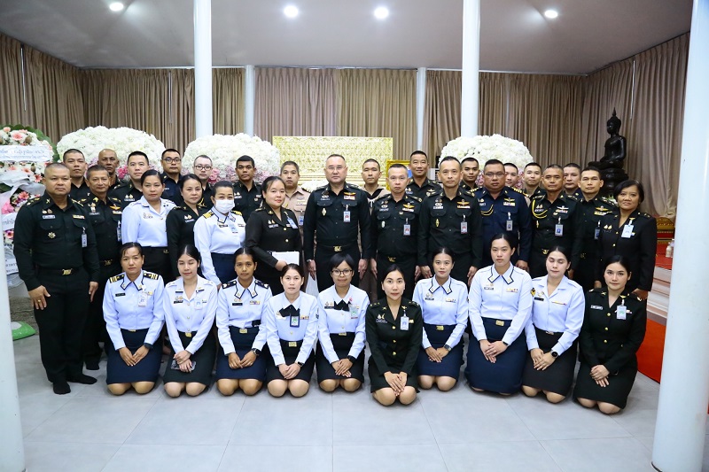 สำนักพัฒนาระบบราชการกลาโหม โดย พลโท วิริทธิ์พล พานนิล ผู้อำนวยการสำนักพัฒนาระบบราชการกลาโหม ได้นำกำลังพล เข้าร่วมพิธีสวดพระอภิธรรมศพ