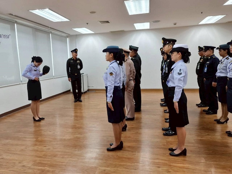 สำนักพัฒนาระบบราชการกลาโหม ได้จัดให้มีการฝึกทบทวนบุคคลท่ามือเปล่า ตามแบบพระราชนิยม ประจำปีงบประมาณ พ.ศ. ๒๕๖๘