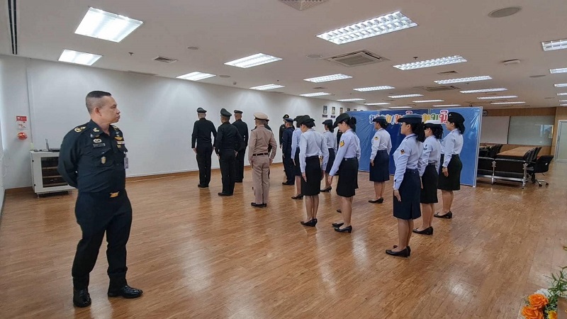 สำนักพัฒนาระบบราชการกลาโหม ได้จัดให้มีการฝึกทบทวนบุคคลท่ามือเปล่า ตามแบบพระราชนิยม ประจำปีงบประมาณ พ.ศ. ๒๕๖๘