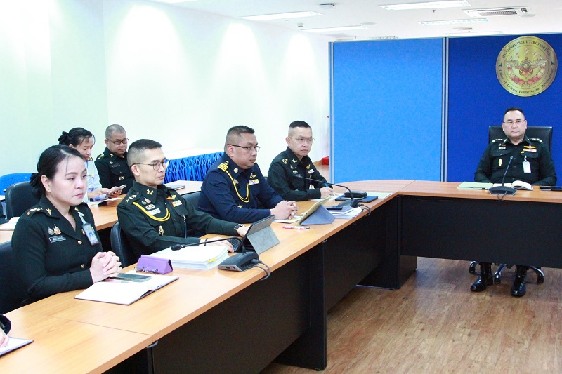 สำนักพัฒนาระบบราชการกลาโหม ได้จัดการประชุมหน่วยขึ้นตรงสำนักพัฒนาระบบราชการกลาโหม