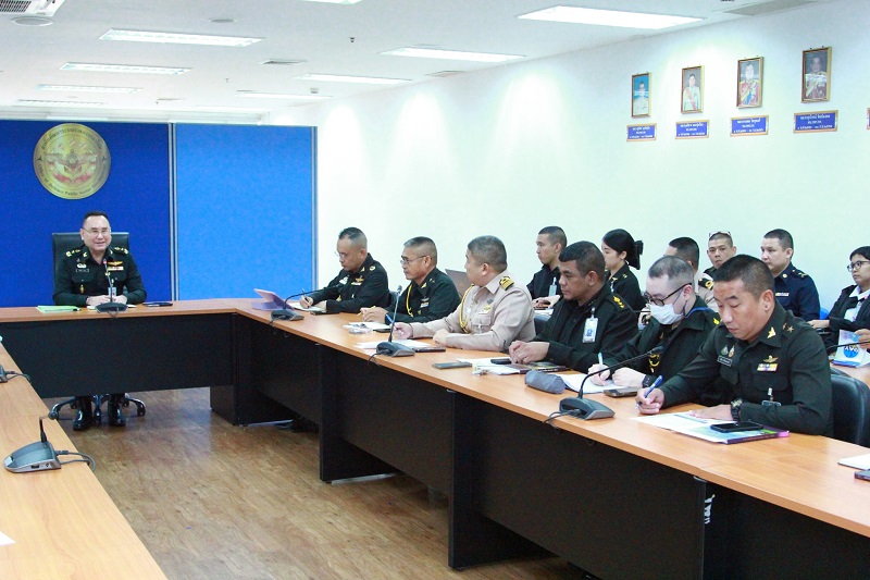 สำนักพัฒนาระบบราชการกลาโหม ได้จัดการประชุมหน่วยขึ้นตรงสำนักพัฒนาระบบราชการกลาโหม