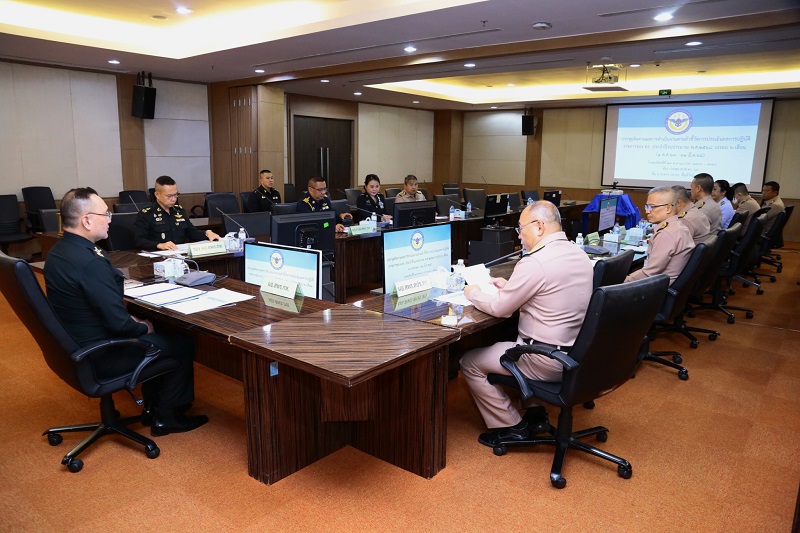 สำนักงานปลัดกระทรวงกลาโหม (สำนักพัฒนาระบบราชการกลาโหม) ในฐานะหัวหน้าคณะทำงานติดตามประเมินผลการปฏิบัติราชการกลาโหม ได้กำหนดการประชุมติดตามความก้าวหน้าผลการดำเนินงานตัวชี้วัดของกองทัพเรือ ประจำปีงบประมาณ พ.ศ. ๒๕๖๘