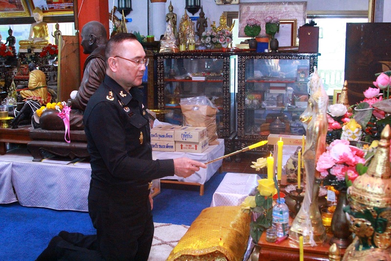 สำนักพัฒนาระบบราชการกลาโหม ได้จัดกิจกรรม “ก้าวด้วยธรรม นำด้วยใจ สายใยแห่งบุญ” ณ จ.พระนครศรีอยุธยา