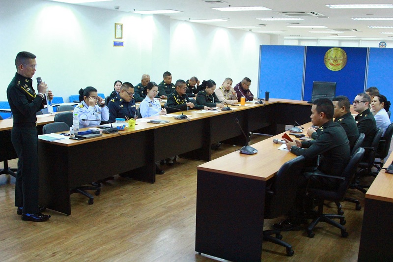 สำนักพัฒนาระบบราชการกลาโหม ได้จัดการประชุมเพื่อขับเคลื่อนการดำเนินงานป้องกันและแก้ไขปัญหาหนี้สินของกำลังพล