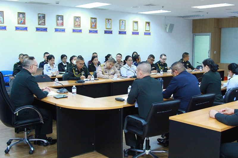 สำนักพัฒนาระบบราชการกลาโหม ได้จัดการประชุมหน่วยขึ้นตรงสำนักพัฒนาระบบราชการกลาโหม