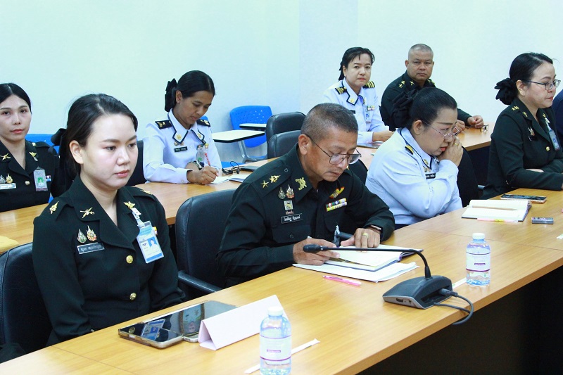 สำนักพัฒนาระบบราชการกลาโหม ได้จัดการประชุมหน่วยขึ้นตรงสำนักพัฒนาระบบราชการกลาโหม