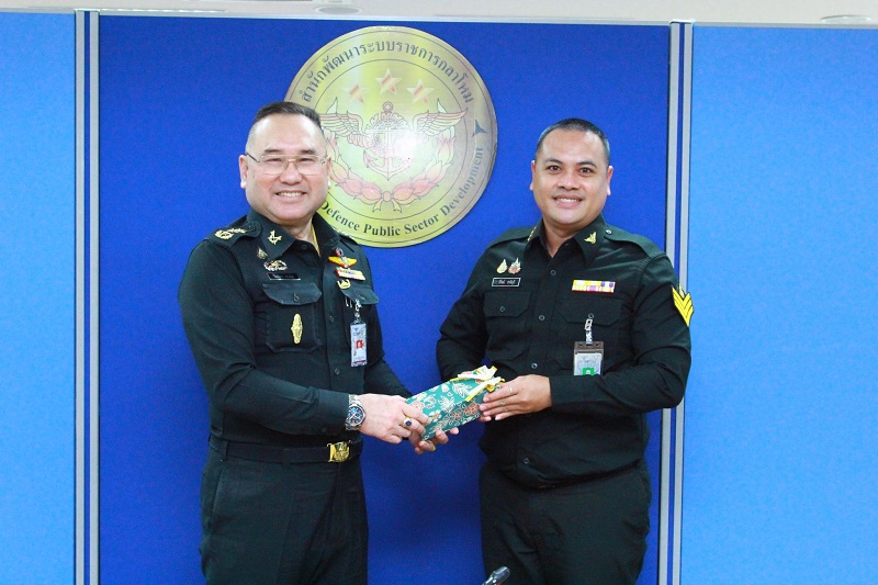สำนักพัฒนาระบบราชการกลาโหม ได้ต้อนรับคณะตรวจเยี่ยมศึกษา “โครงการสำนักงานปลัดแห่งความสุข” จากกรมเสมียนตรา และคณาจารย์จากมหาวิทยาลัยมหิดล