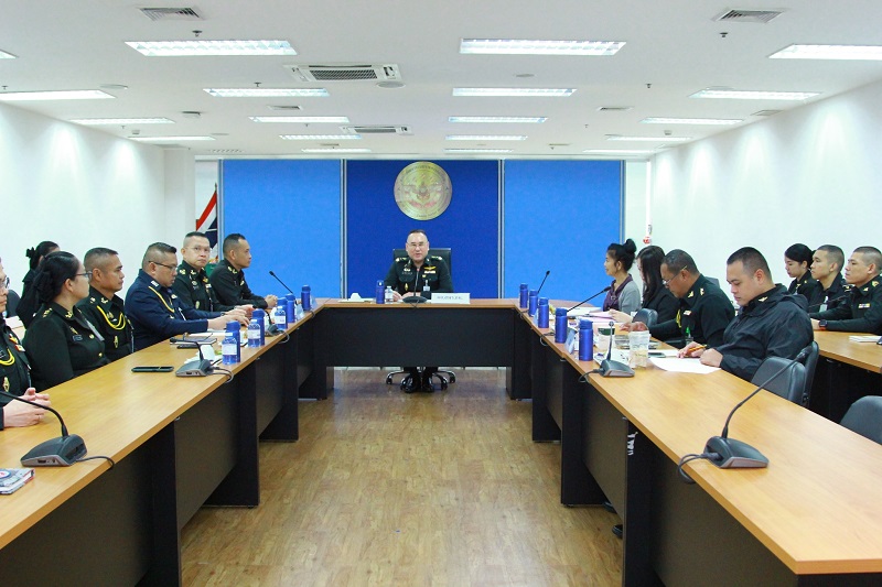 สำนักพัฒนาระบบราชการกลาโหม ได้ต้อนรับคณะตรวจเยี่ยมศึกษา “โครงการสำนักงานปลัดแห่งความสุข” จากกรมเสมียนตรา และคณาจารย์จากมหาวิทยาลัยมหิดล