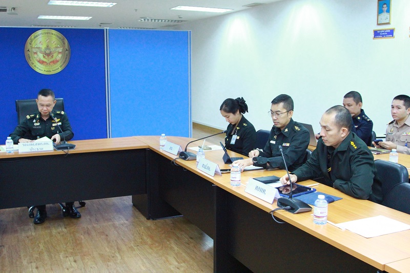 สำนักพัฒนาระบบราชการกลาโหม ได้จัดการประชุมหารือแนวทางการตอบประเด็นคำถามตามรายงานป้อนกลับ (Feedback Report)