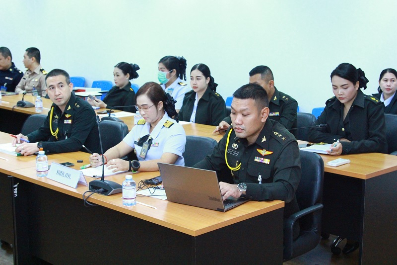 สำนักพัฒนาระบบราชการกลาโหม ได้จัดการประชุมหารือแนวทางการตอบประเด็นคำถามตามรายงานป้อนกลับ (Feedback Report)
