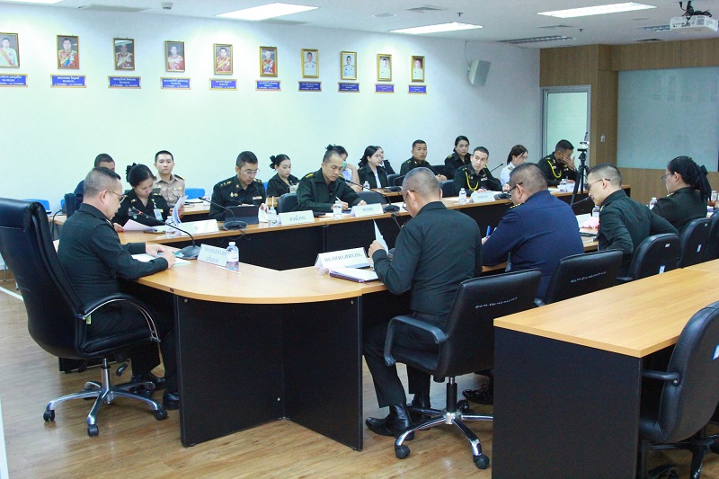 สำนักพัฒนาระบบราชการกลาโหม ได้จัดการประชุมหารือแนวทางการตอบประเด็นคำถามตามรายงานป้อนกลับ (Feedback Report)