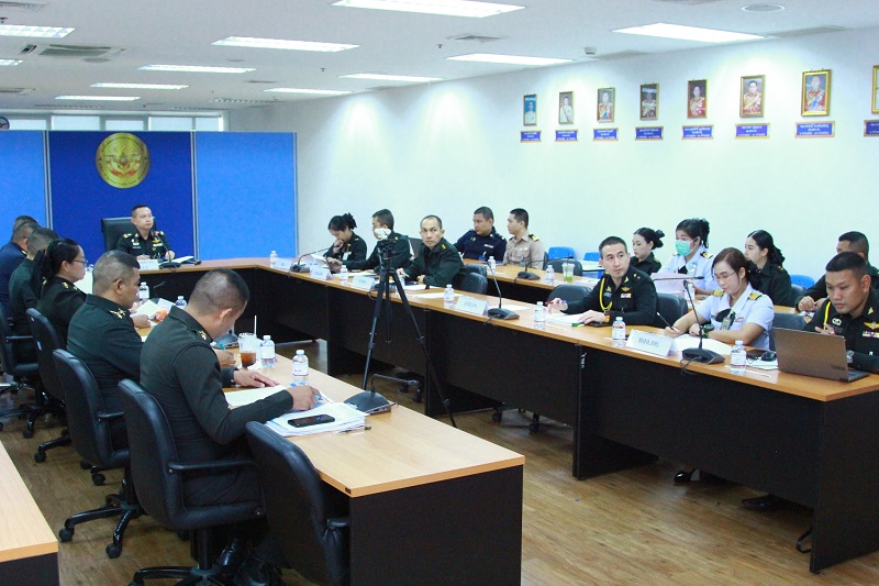 สำนักพัฒนาระบบราชการกลาโหม ได้จัดการประชุมหารือแนวทางการตอบประเด็นคำถามตามรายงานป้อนกลับ (Feedback Report)