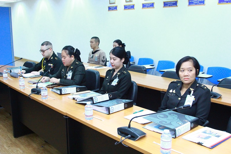 สำนักพัฒนาระบบราชการกลาโหม ได้จัดการประชุมเพื่อรับการตรวจการปฏิบัติราชการ ประจำปีงบประมาณ พ.ศ. ๒๕๖๘