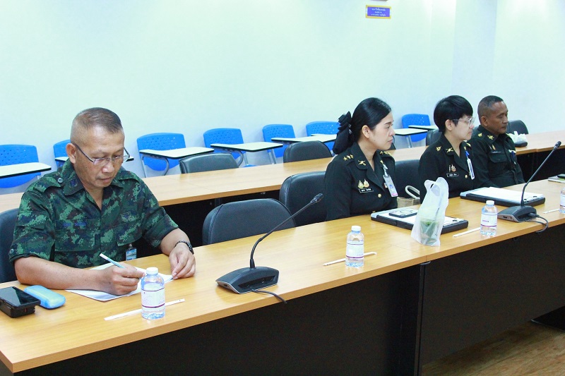 สำนักพัฒนาระบบราชการกลาโหม ได้จัดการประชุมเพื่อรับการตรวจการปฏิบัติราชการ ประจำปีงบประมาณ พ.ศ. ๒๕๖๘