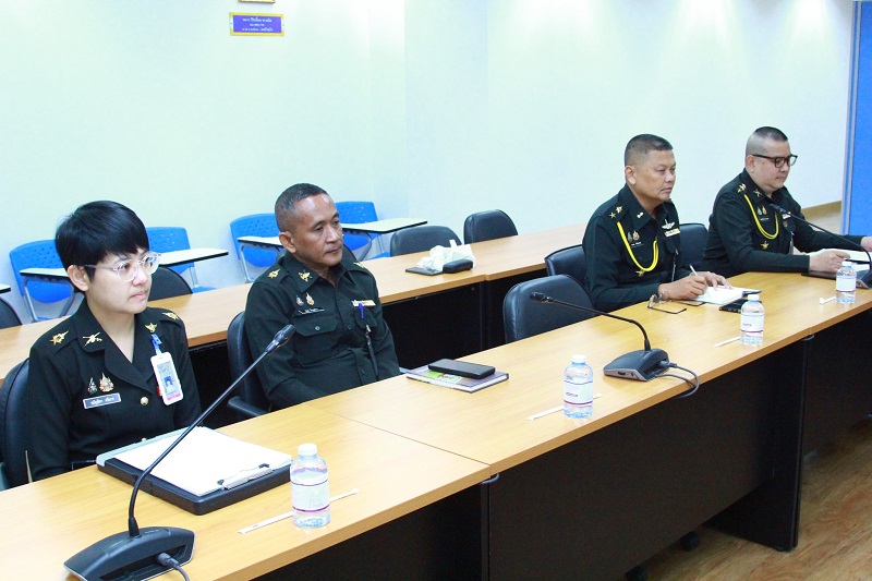 สำนักพัฒนาระบบราชการกลาโหม ได้จัดการประชุมเพื่อรับการตรวจการปฏิบัติราชการ ประจำปีงบประมาณ พ.ศ. ๒๕๖๘