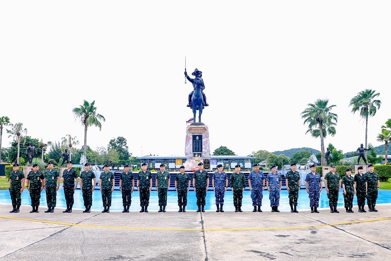 สำนักงานปลัดกระทรวงกลาโหม (สำนักพัฒนาระบบราชการกลาโหม) ในฐานะหัวหน้าคณะทำงานติดตามประเมินผลการปฏิบัติราชการกลาโหม ได้เดินทางไปติดตามความก้าวหน้าผลการดำเนินงานตัวชี้วัดของกองทัพบก และกองทัพอากาศ ประจำปีงบประมาณ พ.ศ. ๒๕๖๘