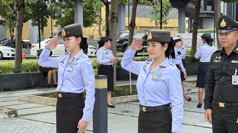สำนักพัฒนาระบบราชการกลาโหม ได้จัดให้มีการฝึกทบทวนบุคคลท่ามือเปล่า ตามแบบพระราชนิยม ประจำปีงบประมาณ พ.ศ. ๒๕๖๘