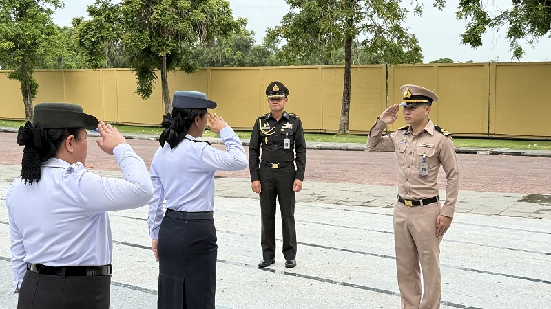 สำนักพัฒนาระบบราชการกลาโหม ได้จัดให้มีการฝึกทบทวนบุคคลท่ามือเปล่า ตามแบบพระราชนิยม ประจำปีงบประมาณ พ.ศ. ๒๕๖๘