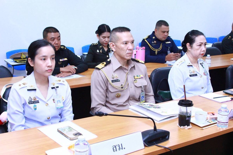 สำนักพัฒนาระบบราชการกลาโหม ได้จัดการประชุมเตรียมการประเมินผลการปฏิบัติราชการของกระทรวงกลาโหม ประจำปีงบประมาณ พ.ศ. ๒๕๖๙ ณ ห้องประชุมสำนักพัฒนาระบบราชการกลาโหม ชั้น ๒ อาคารสำนักงานปลัดกระทรวงกลาโหม (พื้นที่ศรีสมาน)