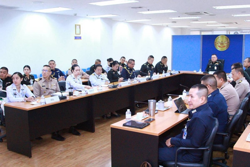 สำนักพัฒนาระบบราชการกลาโหม ได้จัดการประชุมเตรียมการประเมินผลการปฏิบัติราชการของกระทรวงกลาโหม ประจำปีงบประมาณ พ.ศ. ๒๕๖๙ ณ ห้องประชุมสำนักพัฒนาระบบราชการกลาโหม ชั้น ๒ อาคารสำนักงานปลัดกระทรวงกลาโหม (พื้นที่ศรีสมาน)