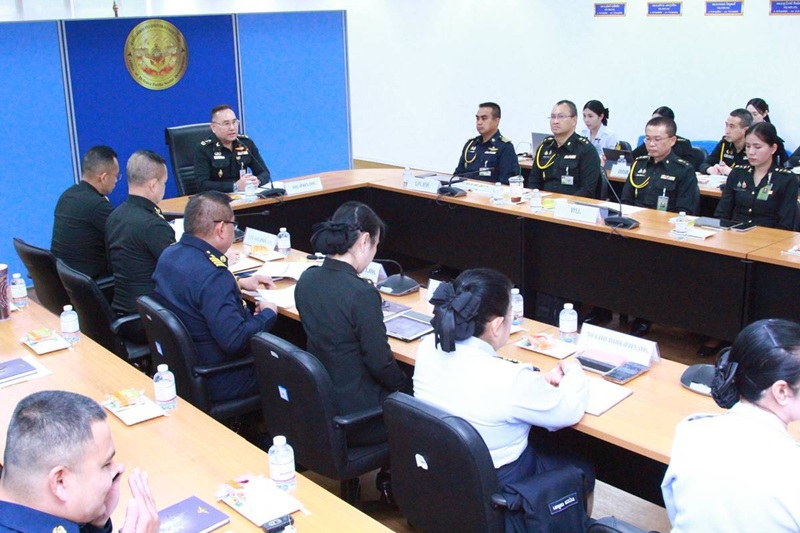 สำนักพัฒนาระบบราชการกลาโหม ได้จัดการประชุมเตรียมการประเมินผลการปฏิบัติราชการของกระทรวงกลาโหม ประจำปีงบประมาณ พ.ศ. ๒๕๖๙ ณ ห้องประชุมสำนักพัฒนาระบบราชการกลาโหม ชั้น ๒ อาคารสำนักงานปลัดกระทรวงกลาโหม (พื้นที่ศรีสมาน)