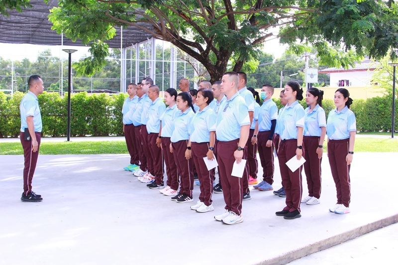 สำนักพัฒนาระบบราชการกลาโหม จัดการทดสอบสมรรถภาพร่างกายกำลังพล ประจำปี ๒๕๖๘ ครั้งที่ ๒ ณ บริเวณสวนเฉลิมพระเกียรติ สำนักงานปลัดกระทรวงกลาโหม (พื้นที่ศรีสมาน)